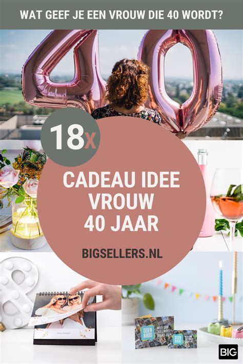 kado voor haar 40 jaar|26 leuke kado’s voor een vrouw die 40 wordt